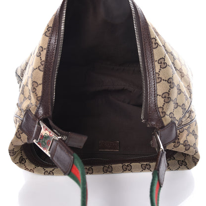 Gucci Monogram Medium Pop Hobo Dark Brown 5 of 12