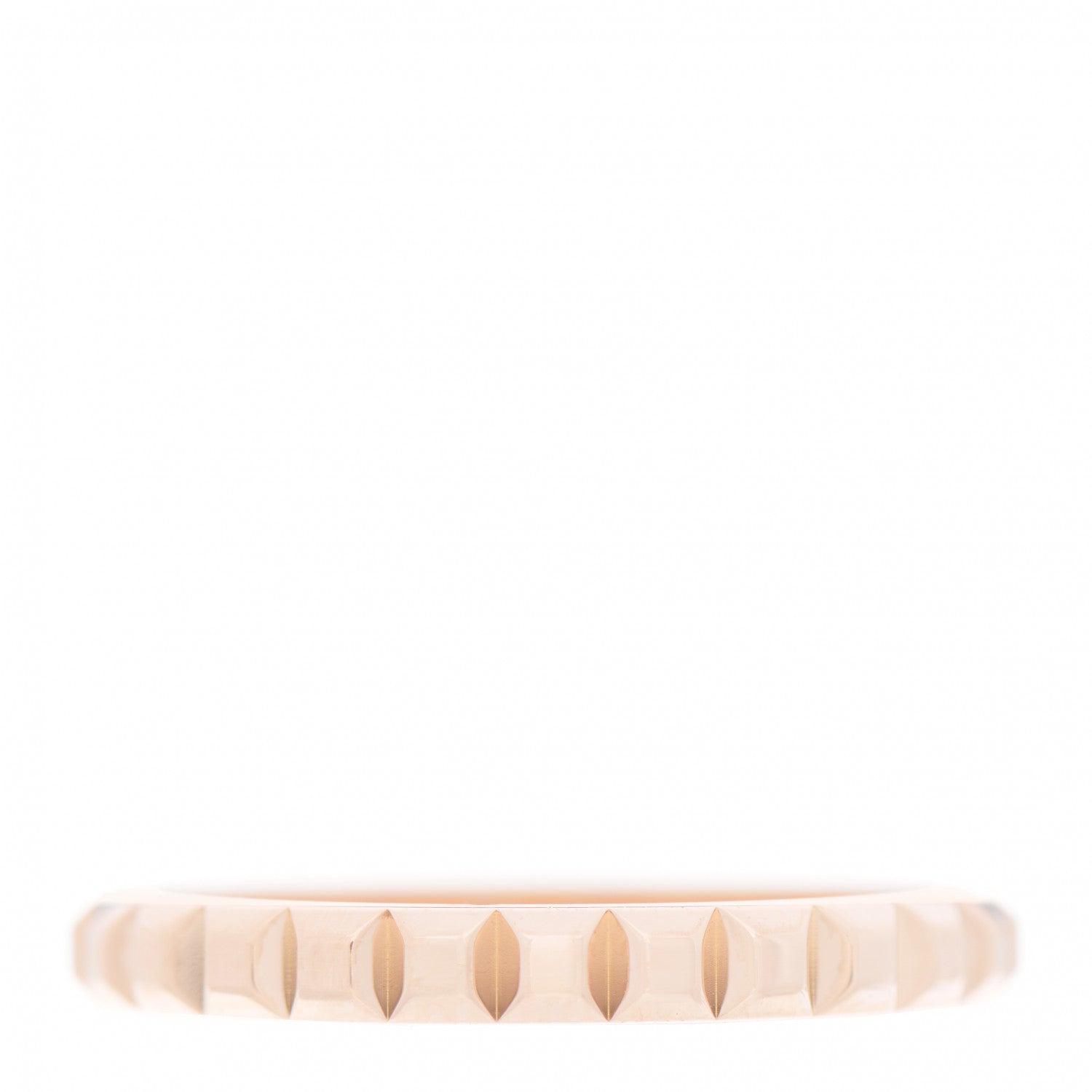 Boucheron 18K Pink Gold Medium Clou De Paris Wedding Band Ring 60 9.25 1 of 8