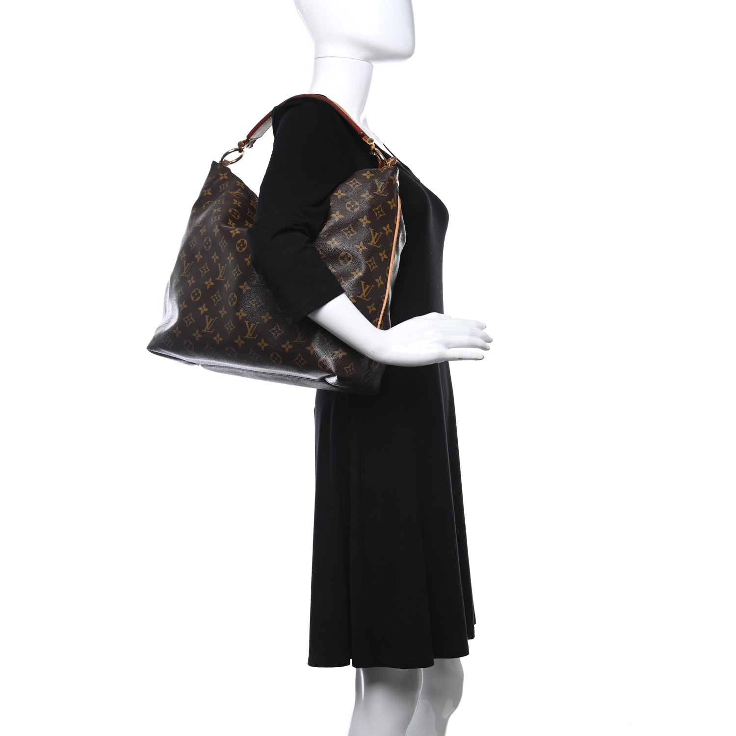 Louis Vuitton Monogram Sully MM 2 of 14