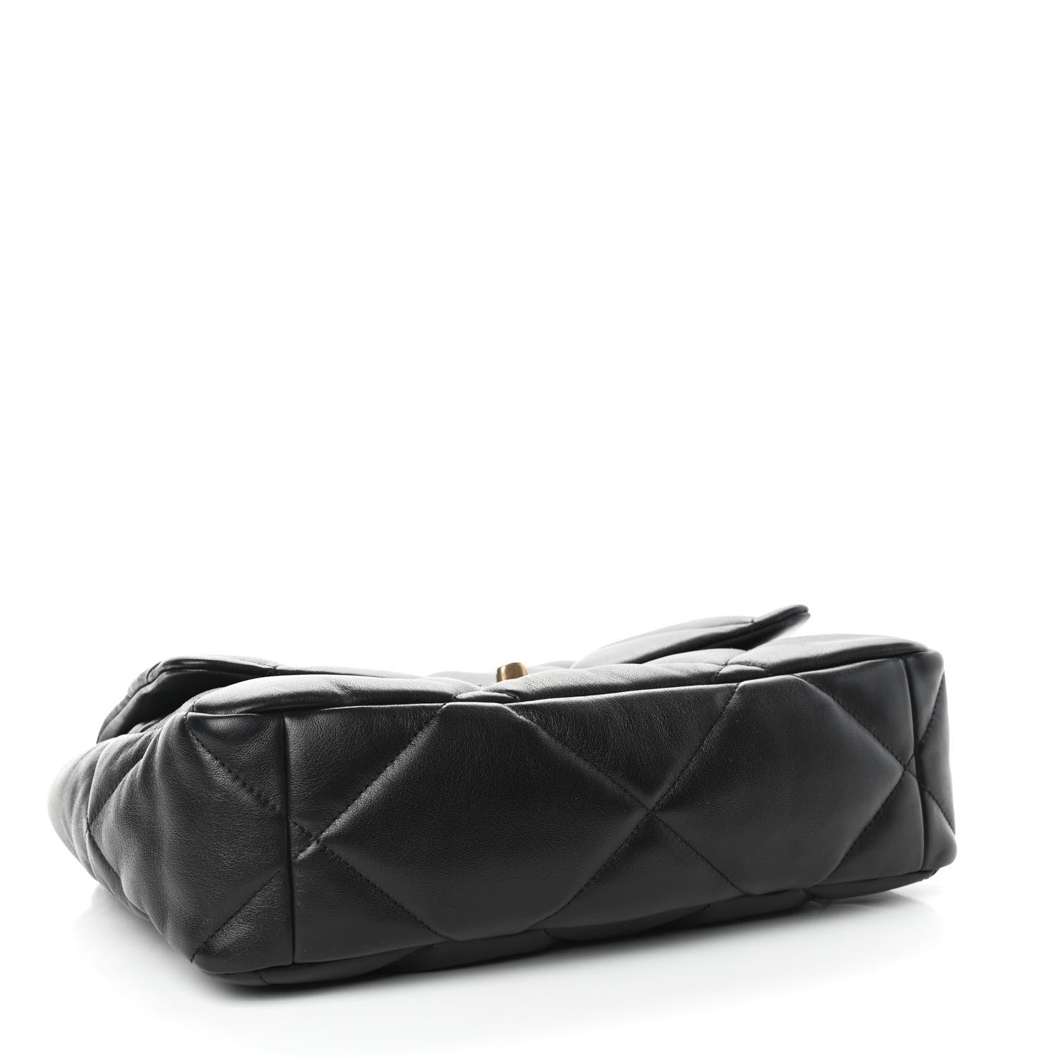 Chanel Lambskin Quilted Large Chanel 19 Flap Black 4 of 11