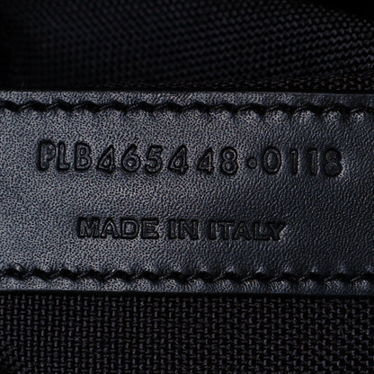 Saint Laurent Canvas Satin Degrade City Backpack Black Multicolor 6 of 9