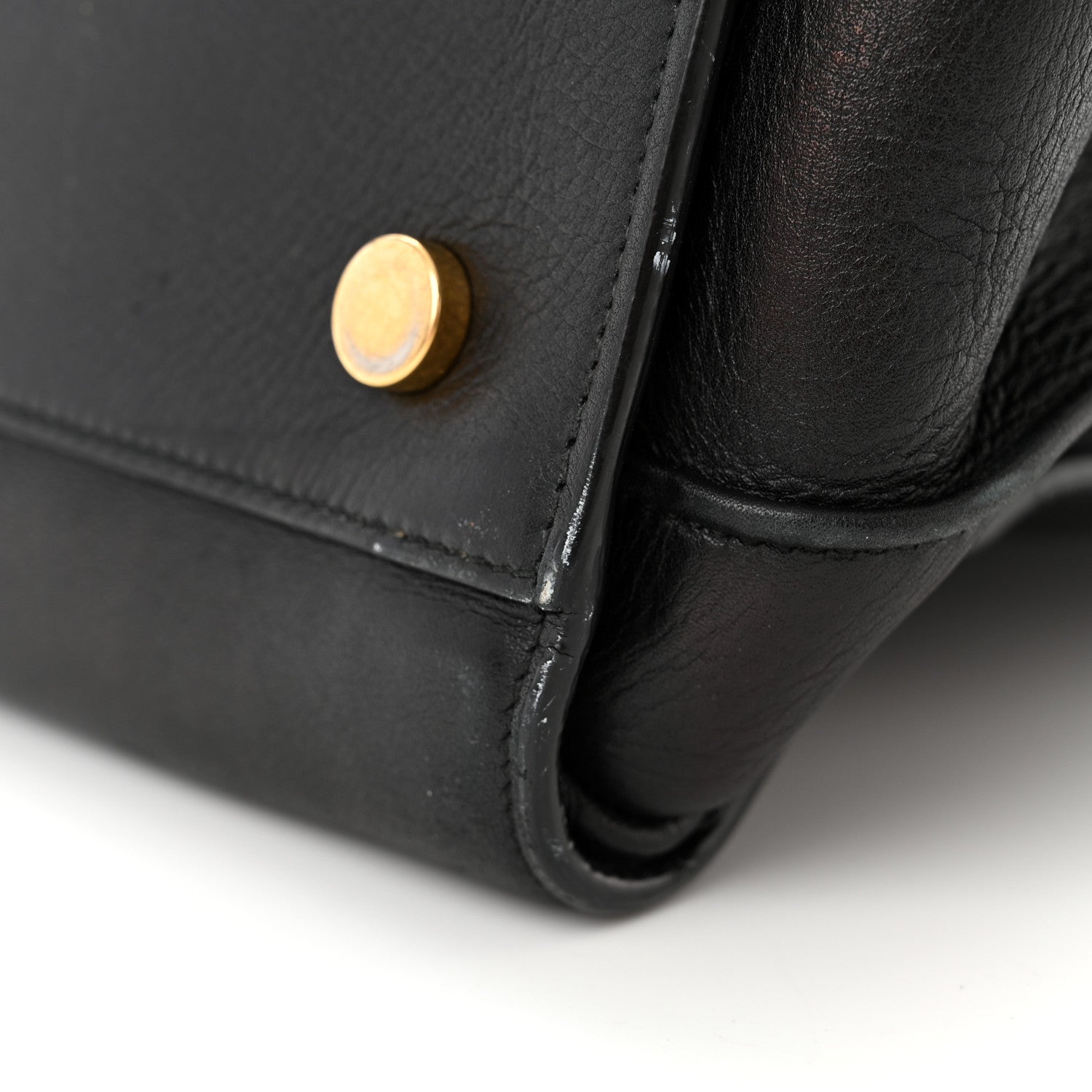 Saint Laurent Calfskin Large Sac de Jour Carryall Black 12 of 16