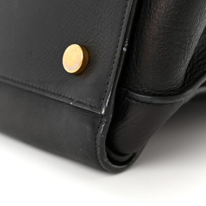 Saint Laurent Calfskin Large Sac de Jour Carryall Black 12 of 16