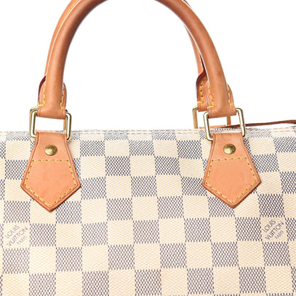 Louis Vuitton Damier Azur Speedy 30 16 of 22