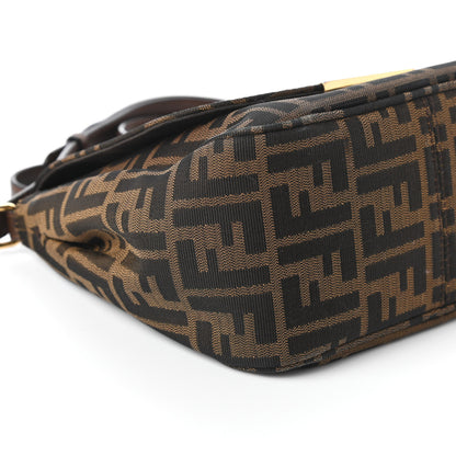 Fendi Zucca Vitello Artic Small Messenger Bag Tobacco Castagna 6 of 10