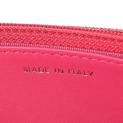 Chanel Lambskin Quilted Wallet On Chain WOC Pink 7 of 10