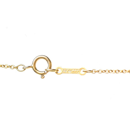 Tiffany 18K Yellow Gold 22mm Elsa Peretti Open Heart Pendant Necklace 5 of 7