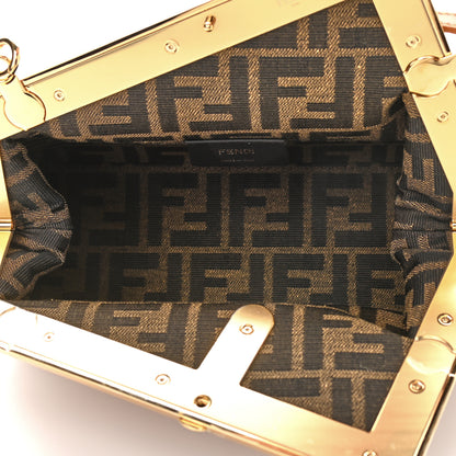 Fendi Shiny Nappa Small Fendi First Caramello 5 of 9