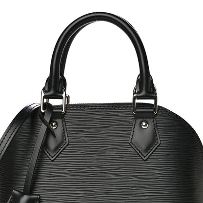 Louis Vuitton Epi Alma BB Black 6 of 12