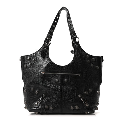 Balenciaga Agneau Arena Medium Le Cagole Carry All Bag Black 1 of 10