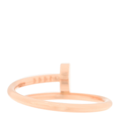 Cartier 18K Pink Gold Small Juste Un Clou Ring 53 6.25 3 of 4