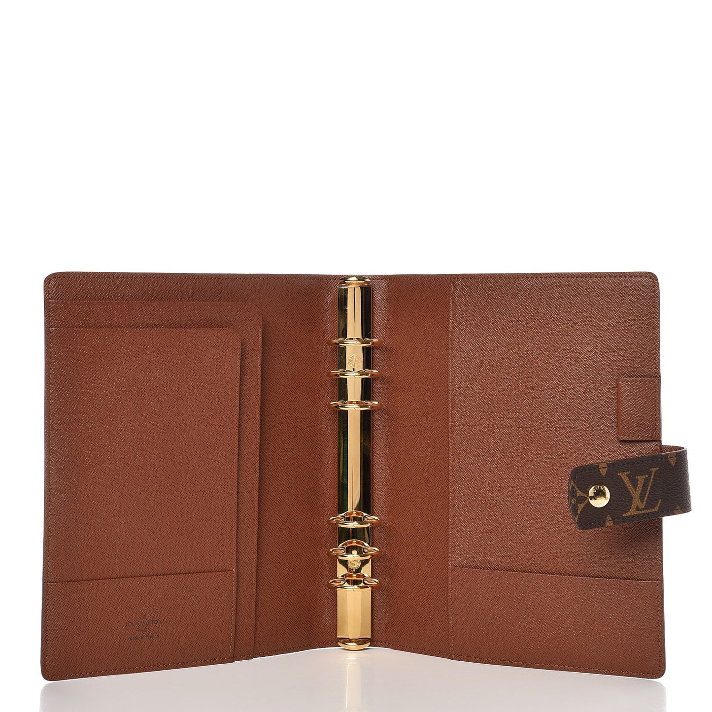 Monogram Large Ring Agenda Cover