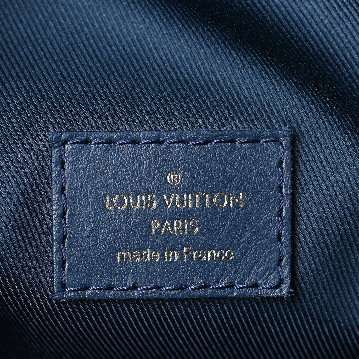 Louis Vuitton Denim Monogram Soft Trunk Navy 6 of 8