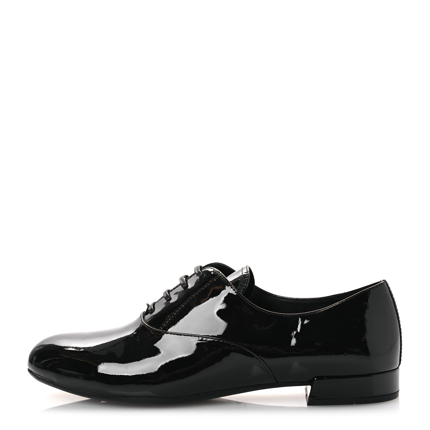 Prada Patent Oxfords 35 Black 1 of 11