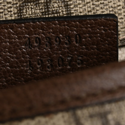 Gucci GG Supreme Monogram Neo Vintage Web Belt Bag Brown 7 of 11