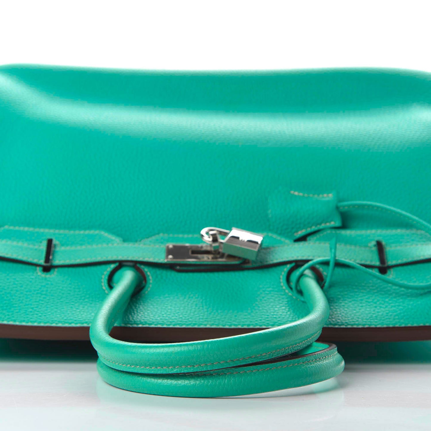 Togo Birkin 35 Bleu Paon