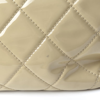 Chanel Vinyl Quilted Large In The Business Tote Beige 9 of 20