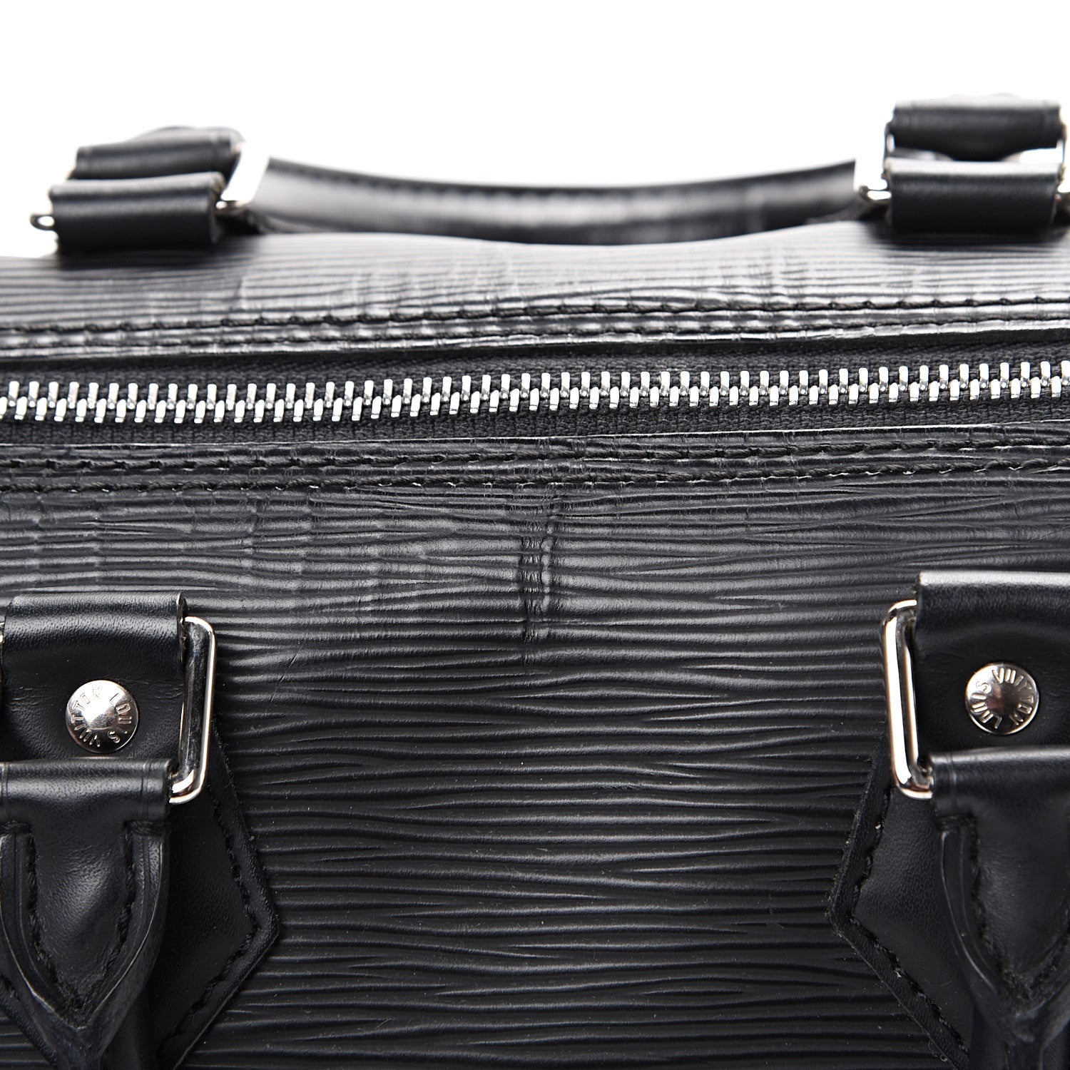 Louis Vuitton Epi Speedy 25 Black 13 of 14
