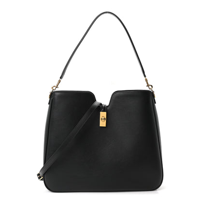 Celine Smooth Calfskin Medium Camille 16 Soft Bag Black 1 of 11