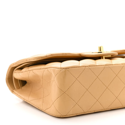 Chanel Lambskin Quilted Small Double Flap Beige 9 of 13