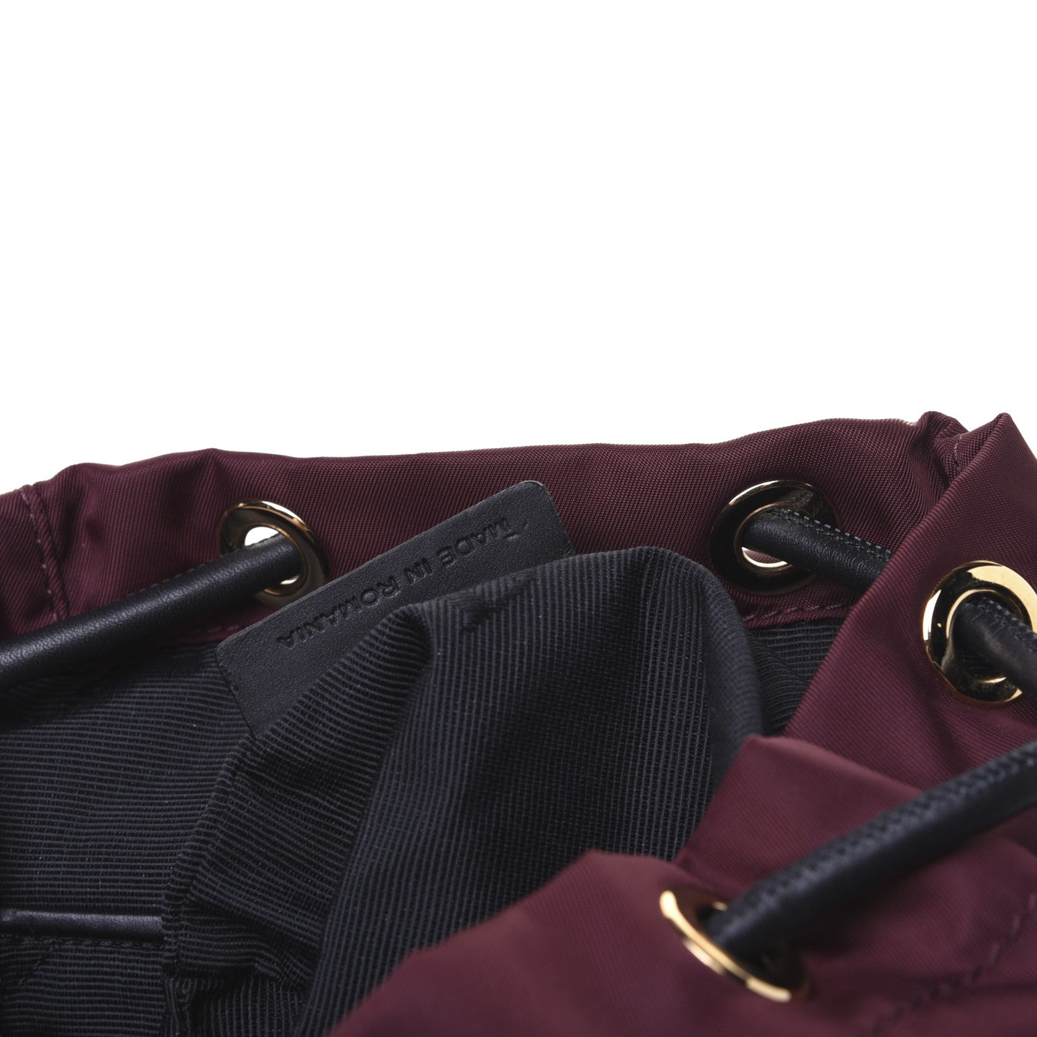 Burberry Nylon Small Rucksack Backpack Burgundy Red 10 of 20