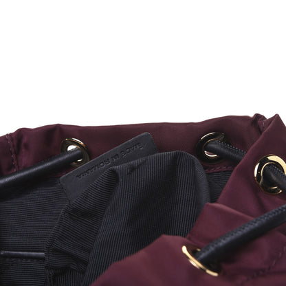 Burberry Nylon Small Rucksack Backpack Burgundy Red 10 of 20