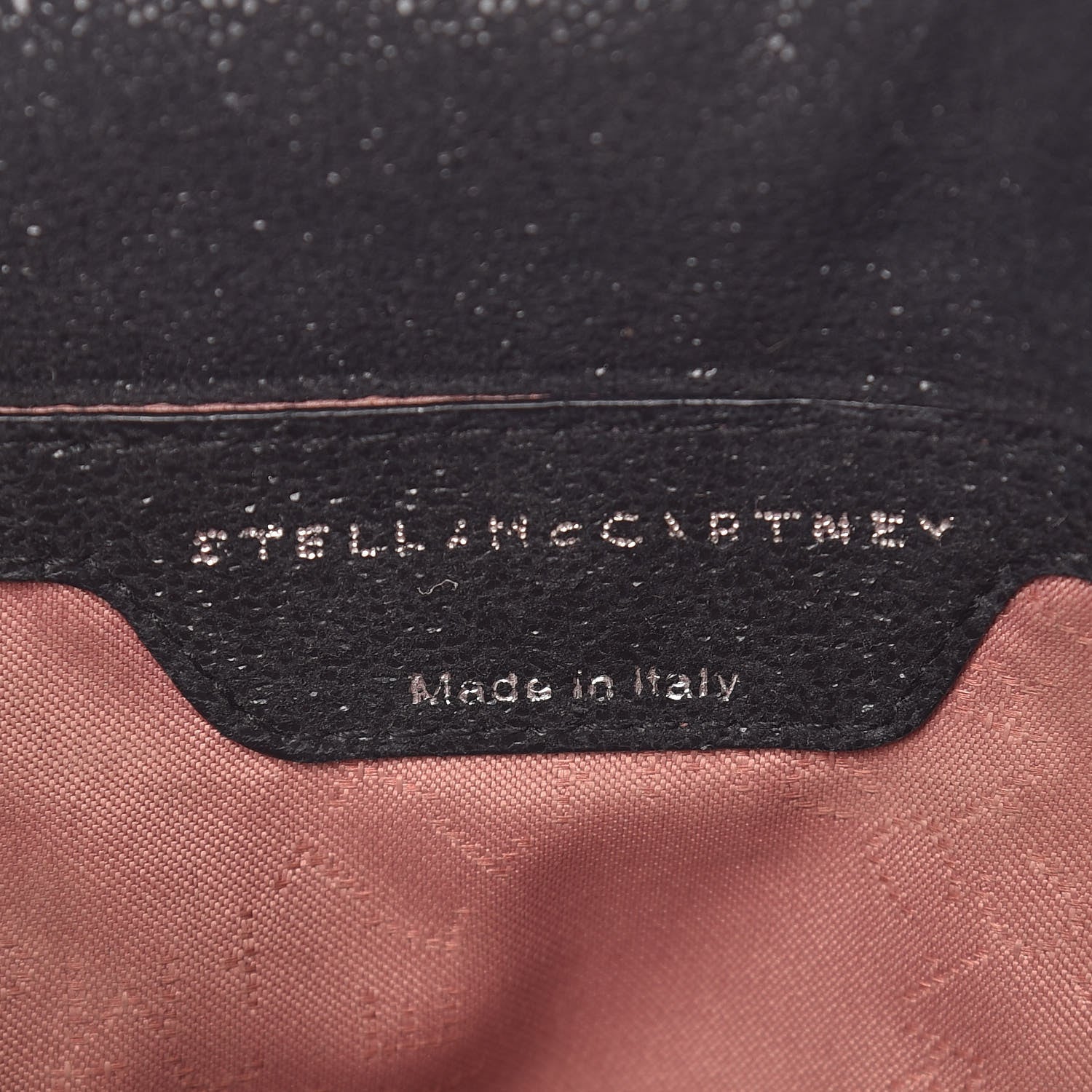 Stella McCartney Shaggy Deer Quilted Mini Falabella Black 8 of 9