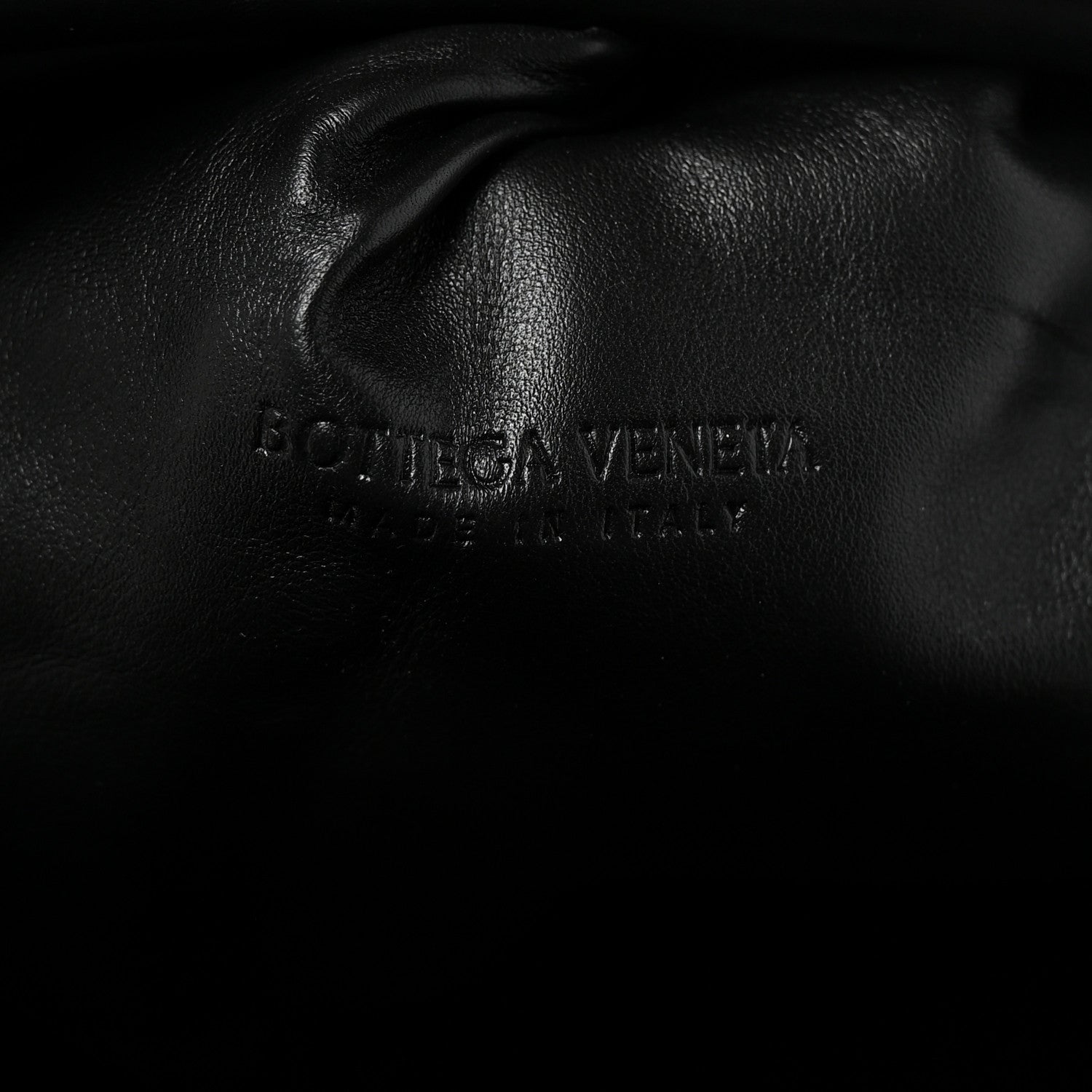 Bottega Veneta Smooth Butter Calf The Pouch Oversized Clutch Black 6 of 7
