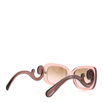 Prada Acetate Baroque Sunglasses SPR 27O Pink 4 of 7
