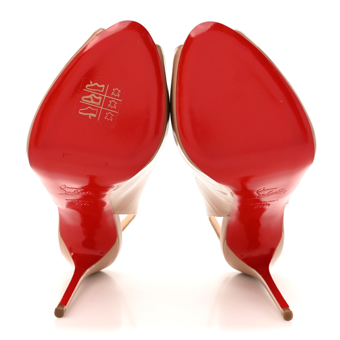Patent Private Number 120 Pumps 35.5 Nude