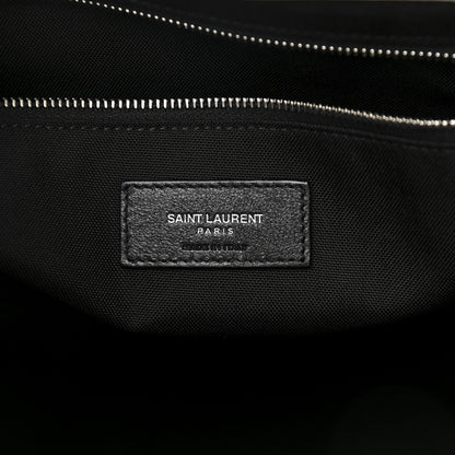 Saint Laurent Calfskin Small Daily Cabas Shopping Tote White 6 of 10
