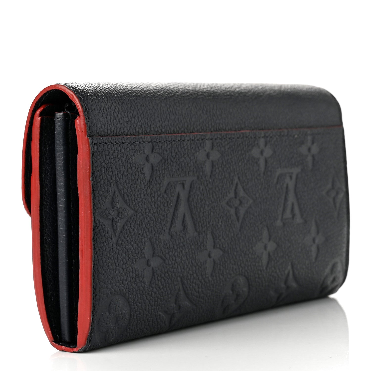 Louis Vuitton Empreinte Sarah Wallet NM Marine Rouge 3 of 8