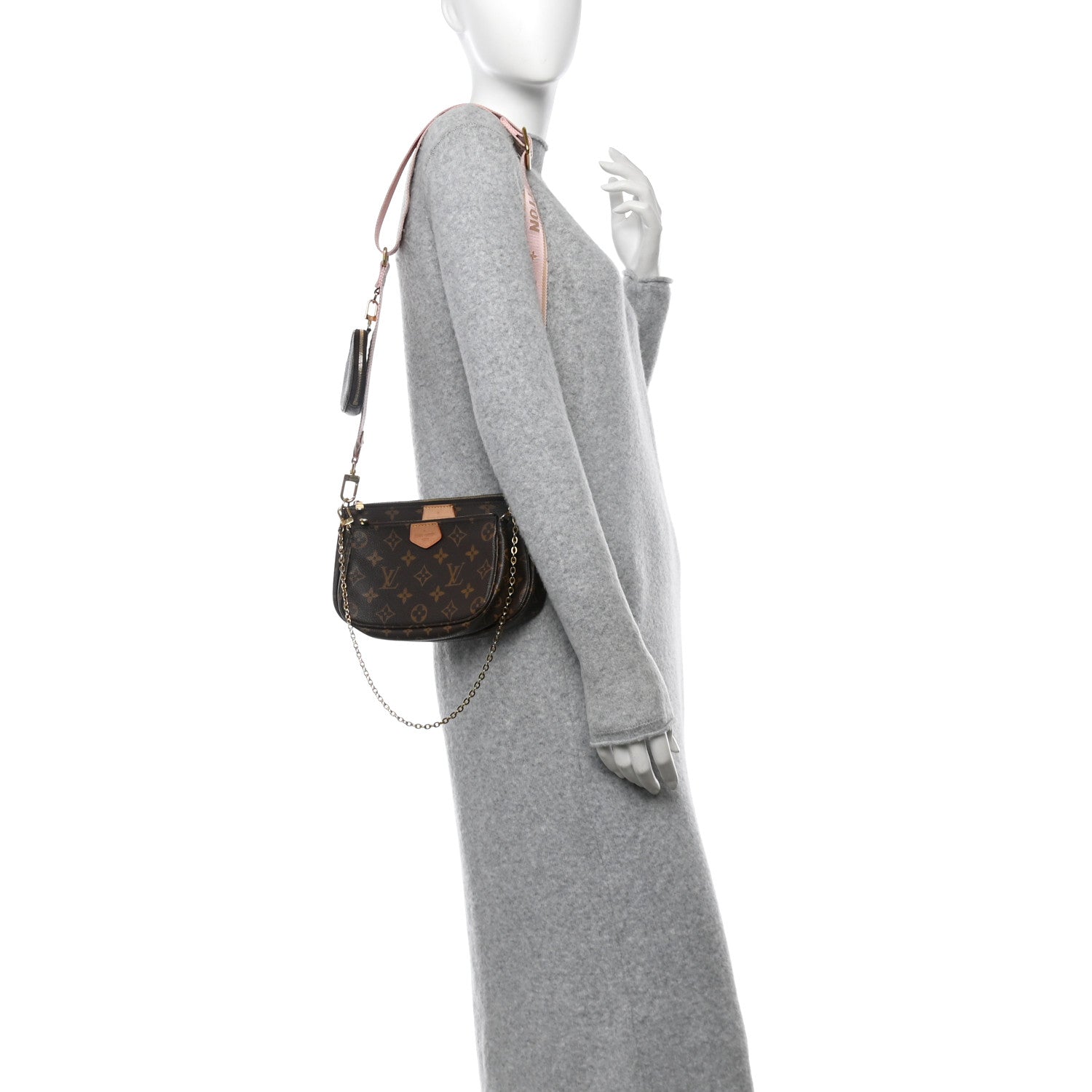 Louis Vuitton Monogram Multi Pochette Accessories Rose Clair 2 of 11