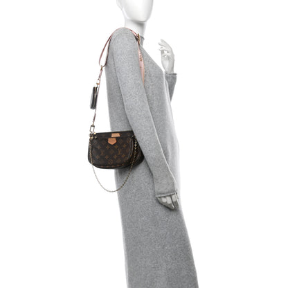 Louis Vuitton Monogram Multi Pochette Accessories Rose Clair 2 of 11