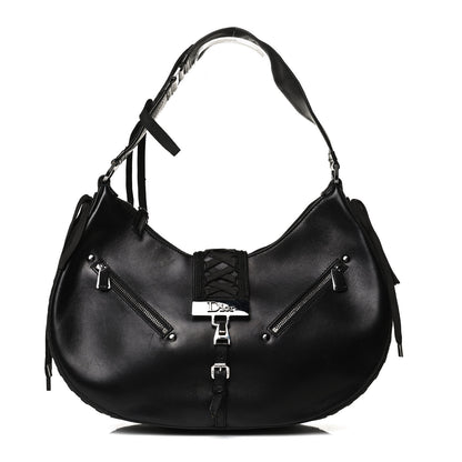 Christian Dior Calfskin Admit It Hobo Black 1 of 11