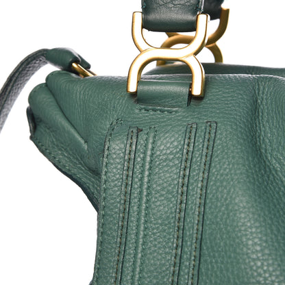 Chloe Calfskin Large Marcie Satchel Emerald 12 of 12