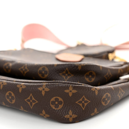 Louis Vuitton LOUIS VUITTON Monogram Multi Pochette Accessories Rose Clair 10 of 10