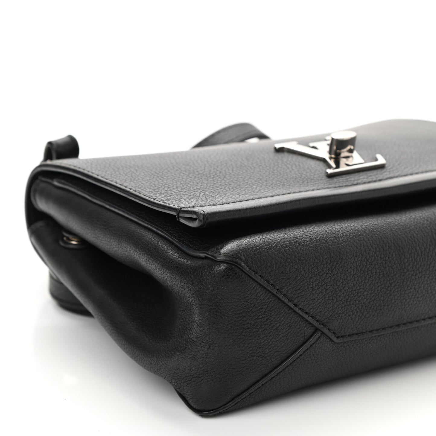Calfskin Lockme II Chain Bag BB Black