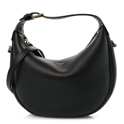 Celine Supple Grained Calfskin Teen Lulu Shoulder Bag Black 1 of 11