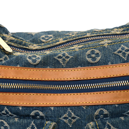Louis Vuitton Monogram Denim Baggy PM Blue 7 of 13