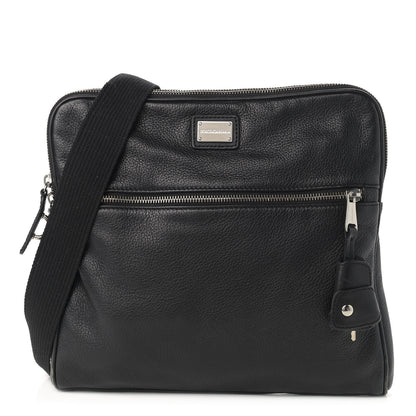 Dolce & Gabbana Grained Calfskin Satchel Black 1 of 9