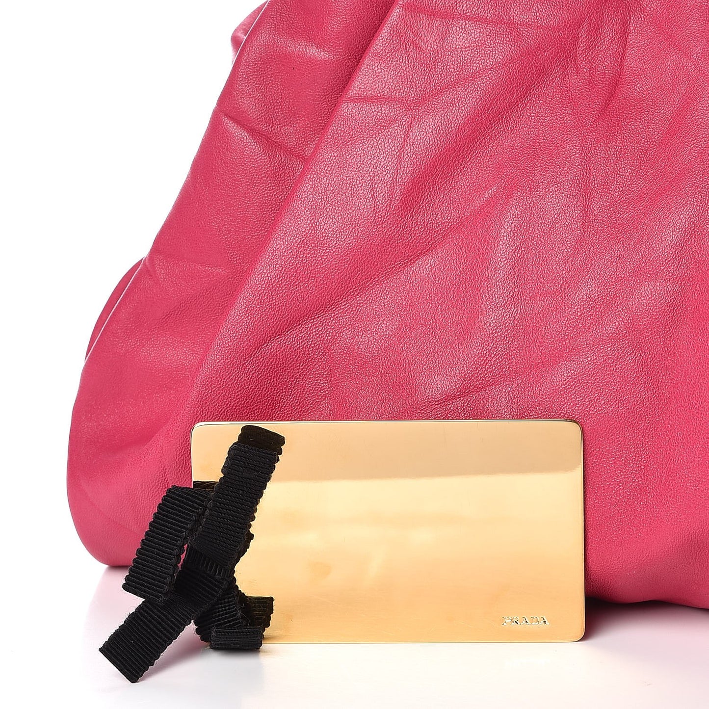 Nappa Gold Clutch Peonia