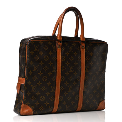 Louis Vuitton Monogram Porte-Documents Voyage Briefcase 3 of 15