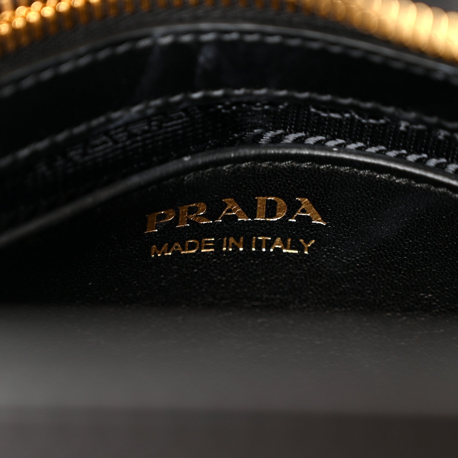 Prada Saffiano City Calfskin Small Esplanade Black 6 of 10