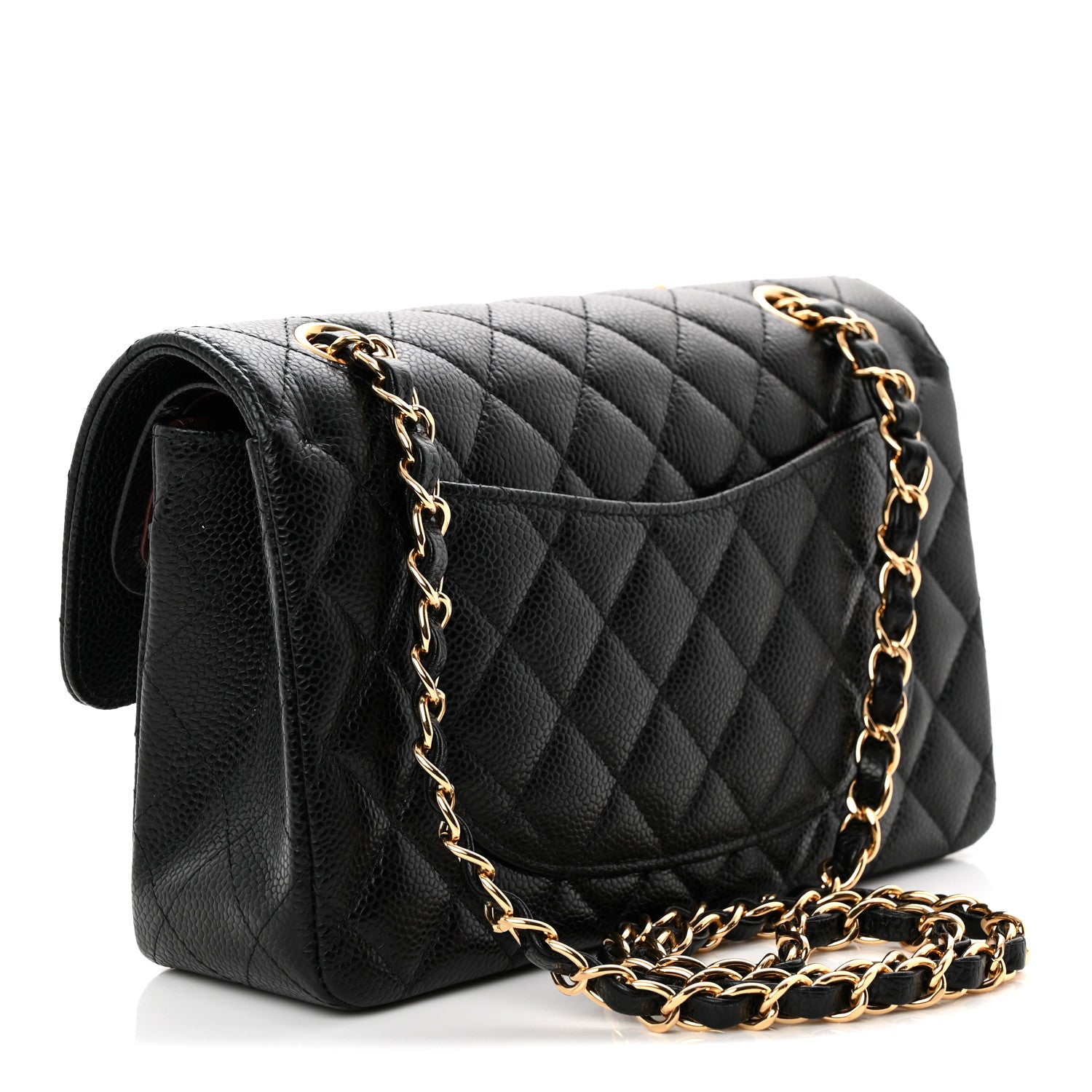 Chanel Caviar Quilted Small Double Flap Black 3 of 11