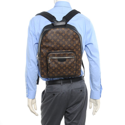 Louis Vuitton Monogram Macassar Josh Backpack 2 of 7