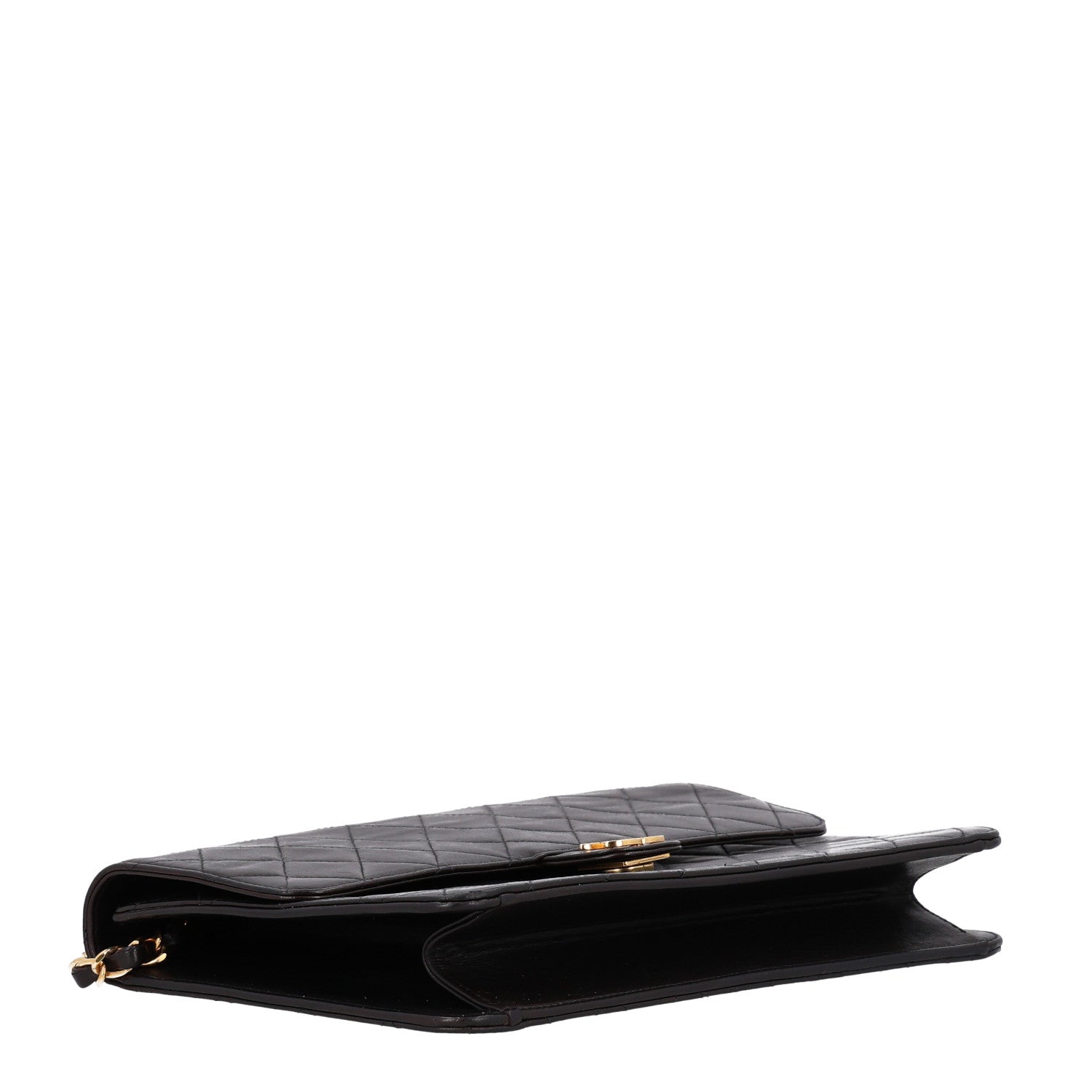Chanel Lambskin Medium Double Flap Dark Brown 4 of 11