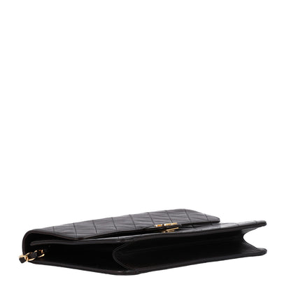 Chanel Lambskin Medium Double Flap Dark Brown 4 of 11