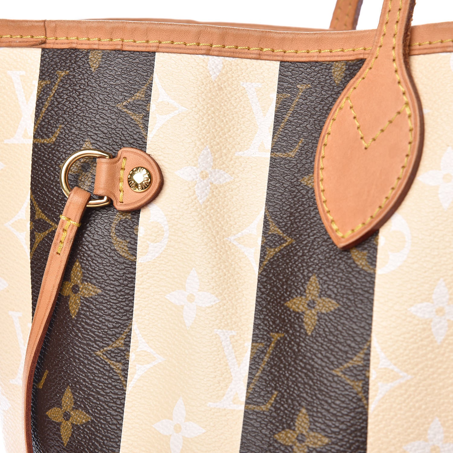 Louis Vuitton Monogram Rayures Neverfull MM 12 of 23