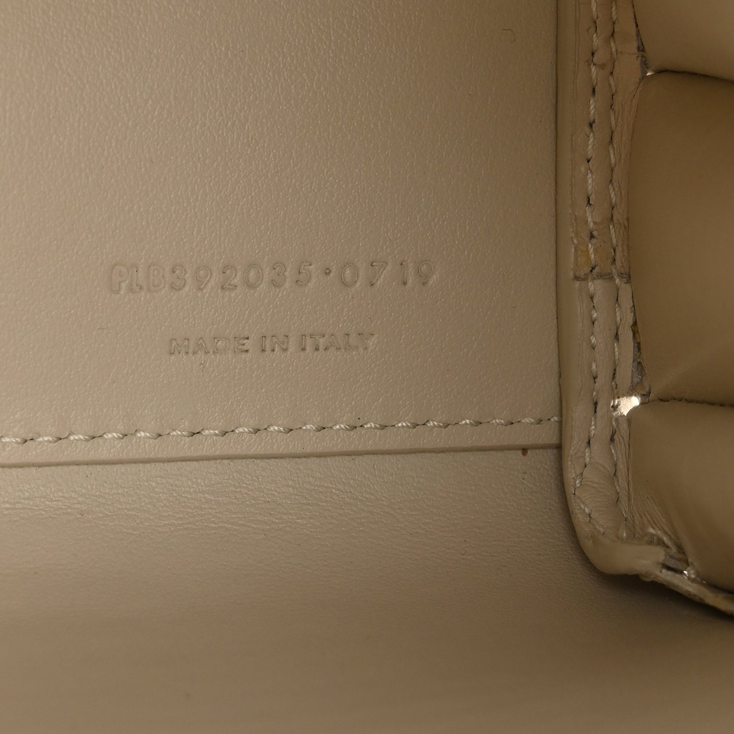 Calfskin Crocodile Embossed Nano Sac De Jour Crema Soft